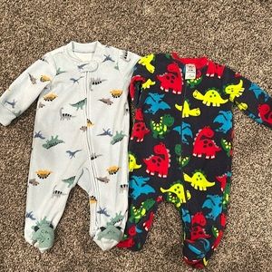 Fleece 0-3 months sleeper bundle